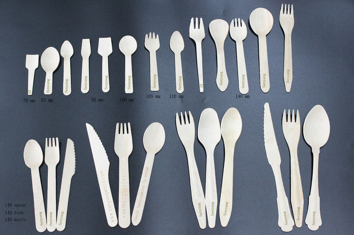 Disposable bio utensils with food grade certificate and test reports from Producer, supplier, manufacturer, vendor, factory of Tianjin Senyangwood Co., Limited.